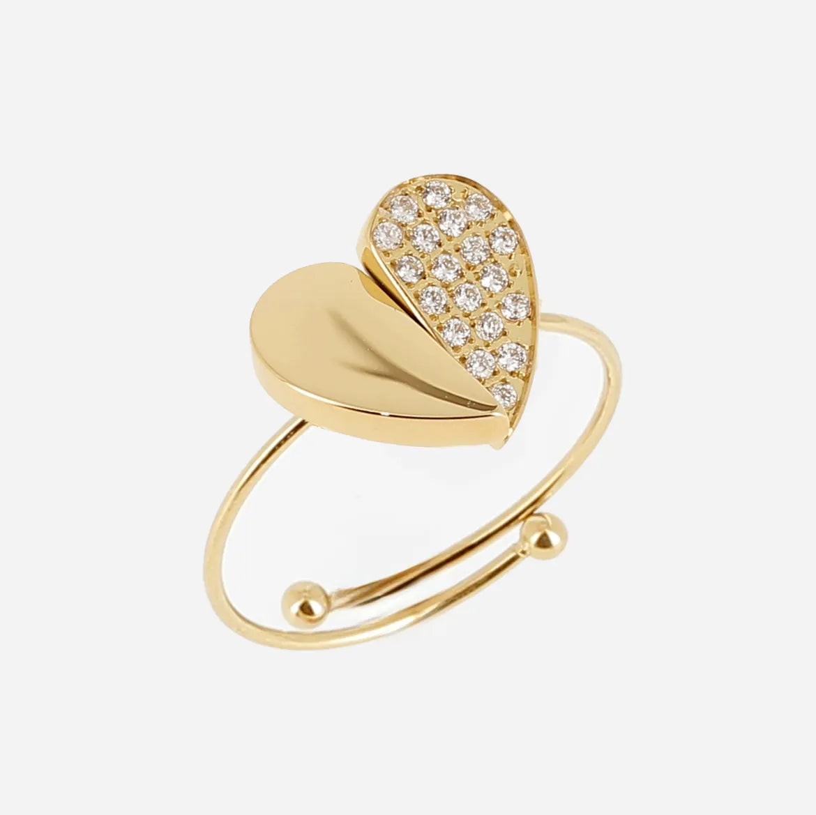 Basilio Ring with Zircon