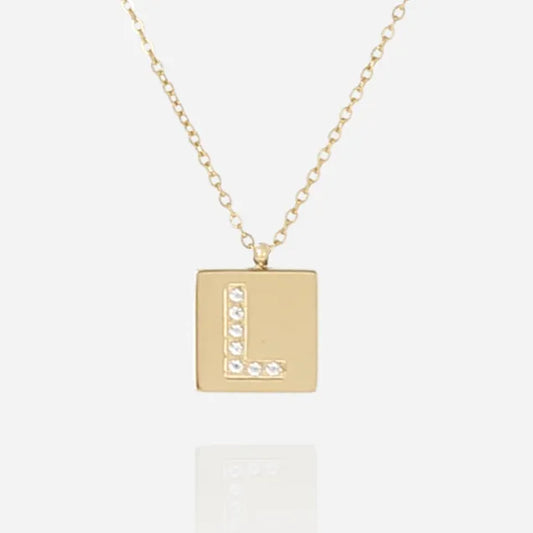 Initial Necklace L