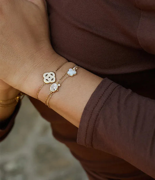 Naïs Bracelet White