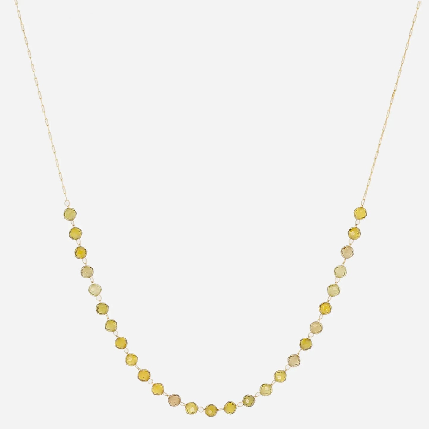 Cerise Necklace Light green