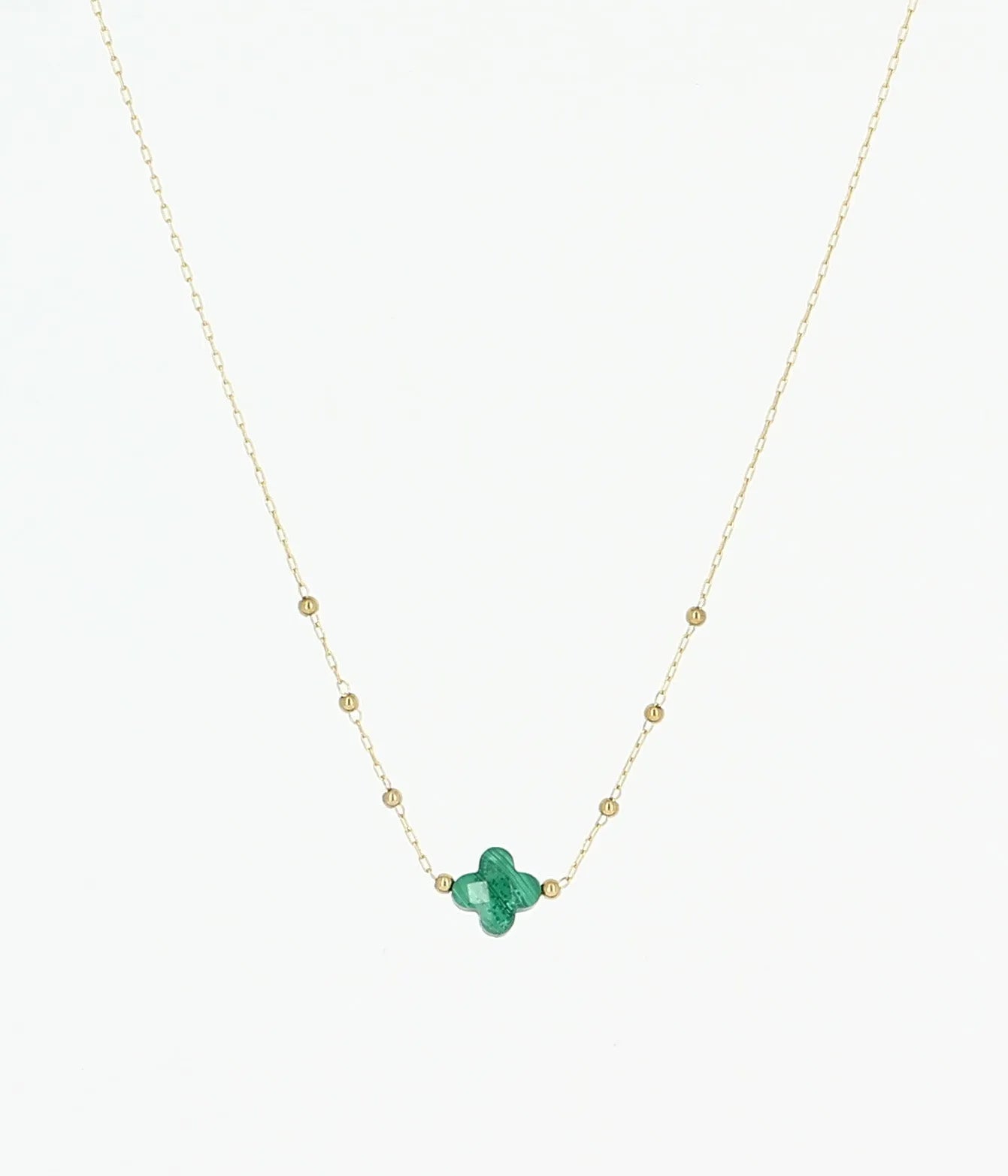 Velasquez Necklace Green