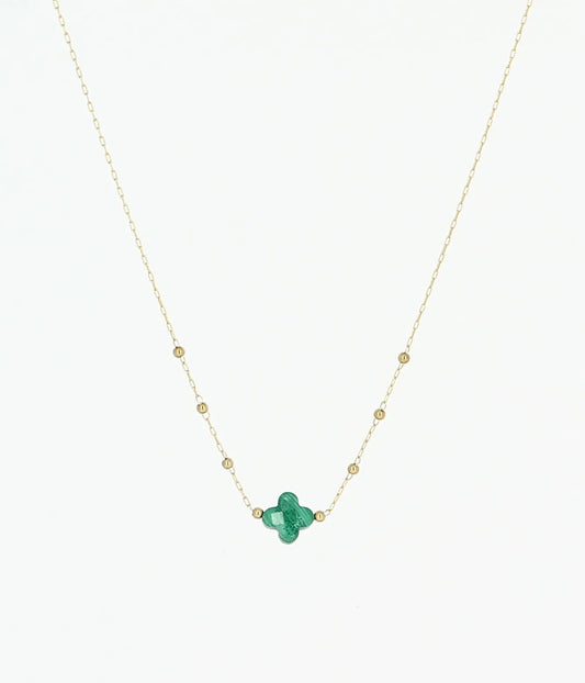 Velasquez Necklace Green