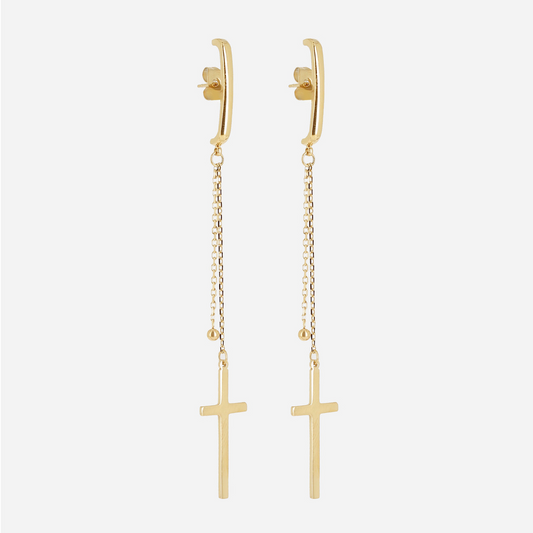Cross Earring