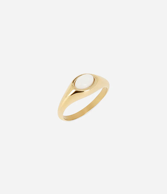 Daifuku Pinky Ring White 46