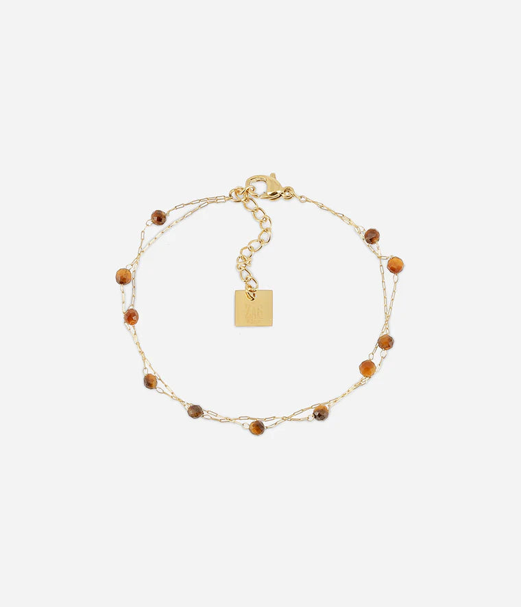 Hinaku Bracelets Tiger Eye Brown