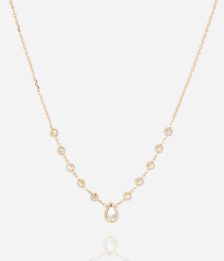 Adrano Necklace  White