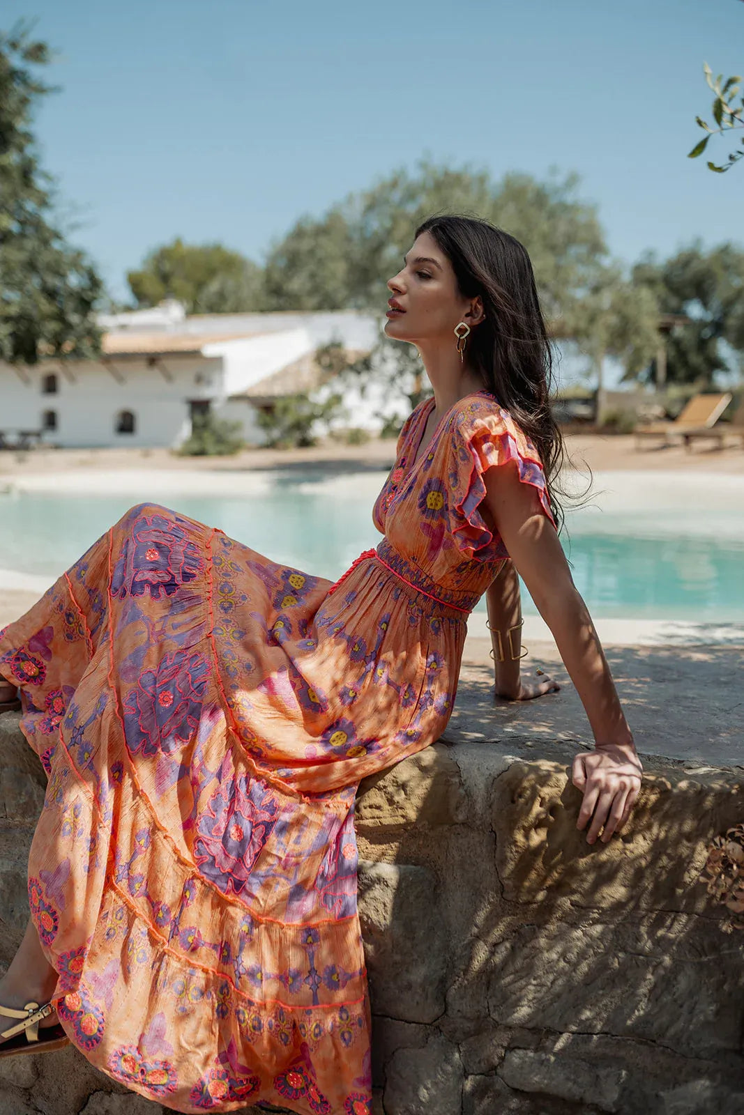 ELBA L102 LONG DRESS