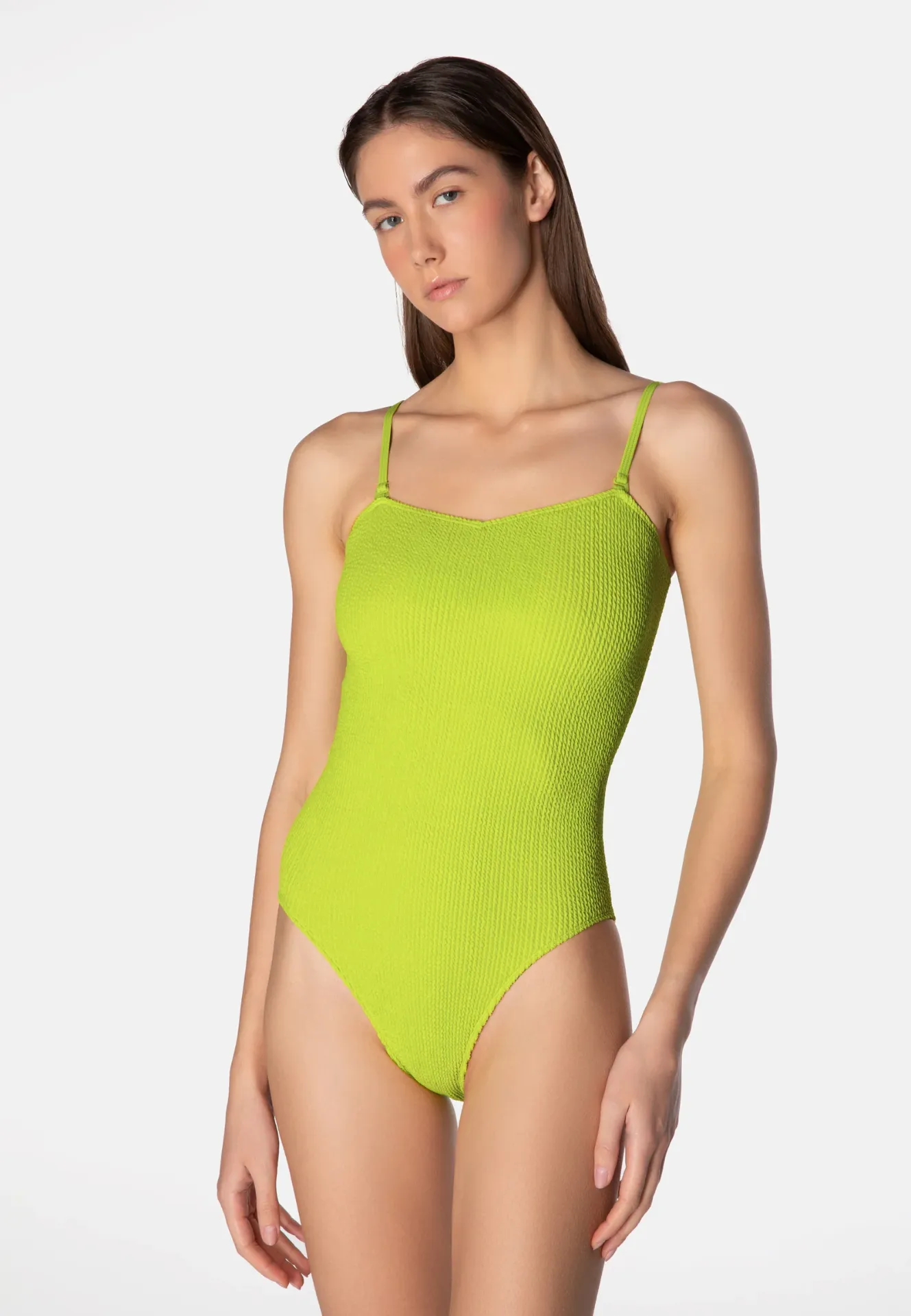 [SWIMWEAR OP LIVIA LIME SWFB08] Livia One Piece Lime