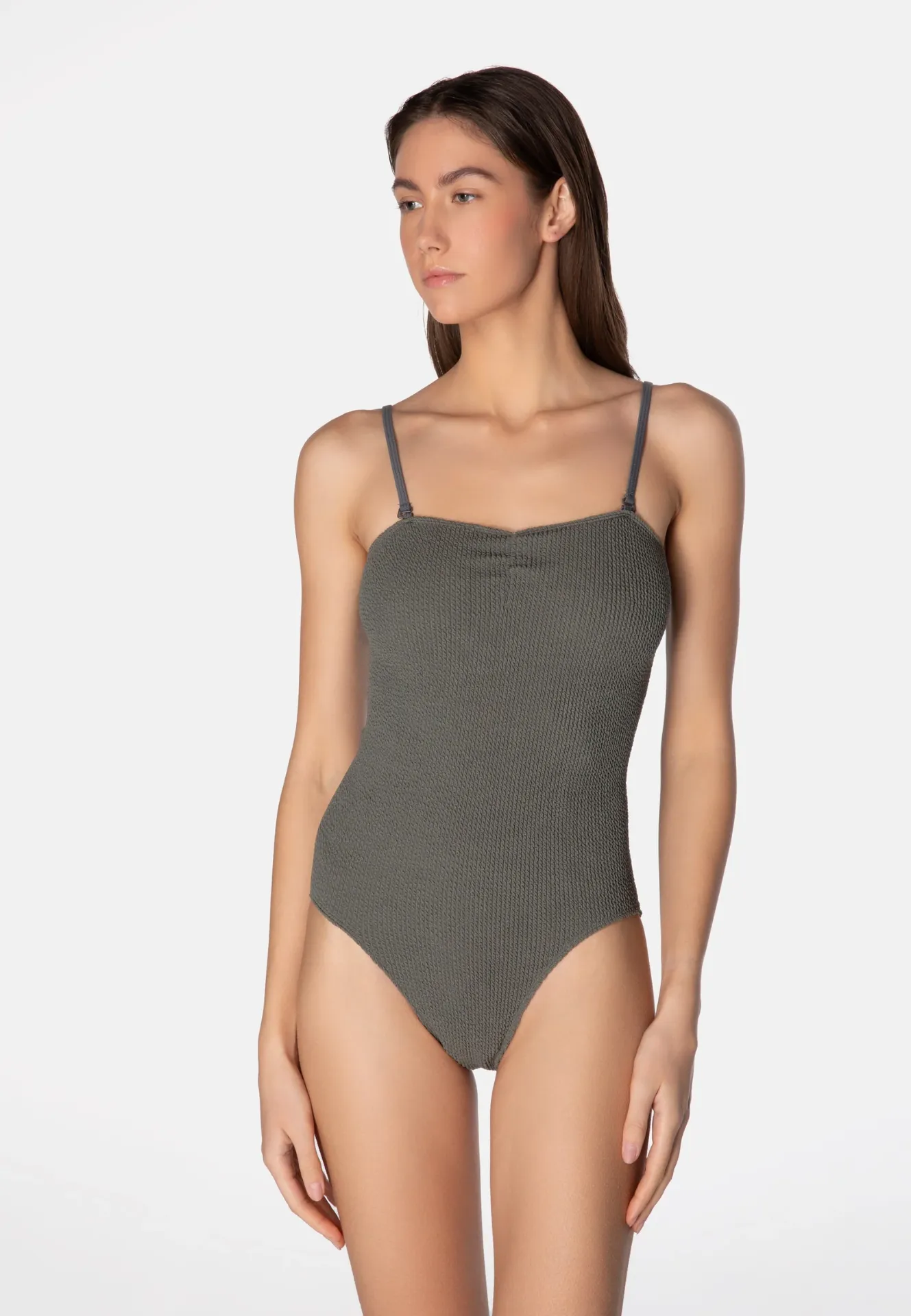 Livia One Piece Charcoal