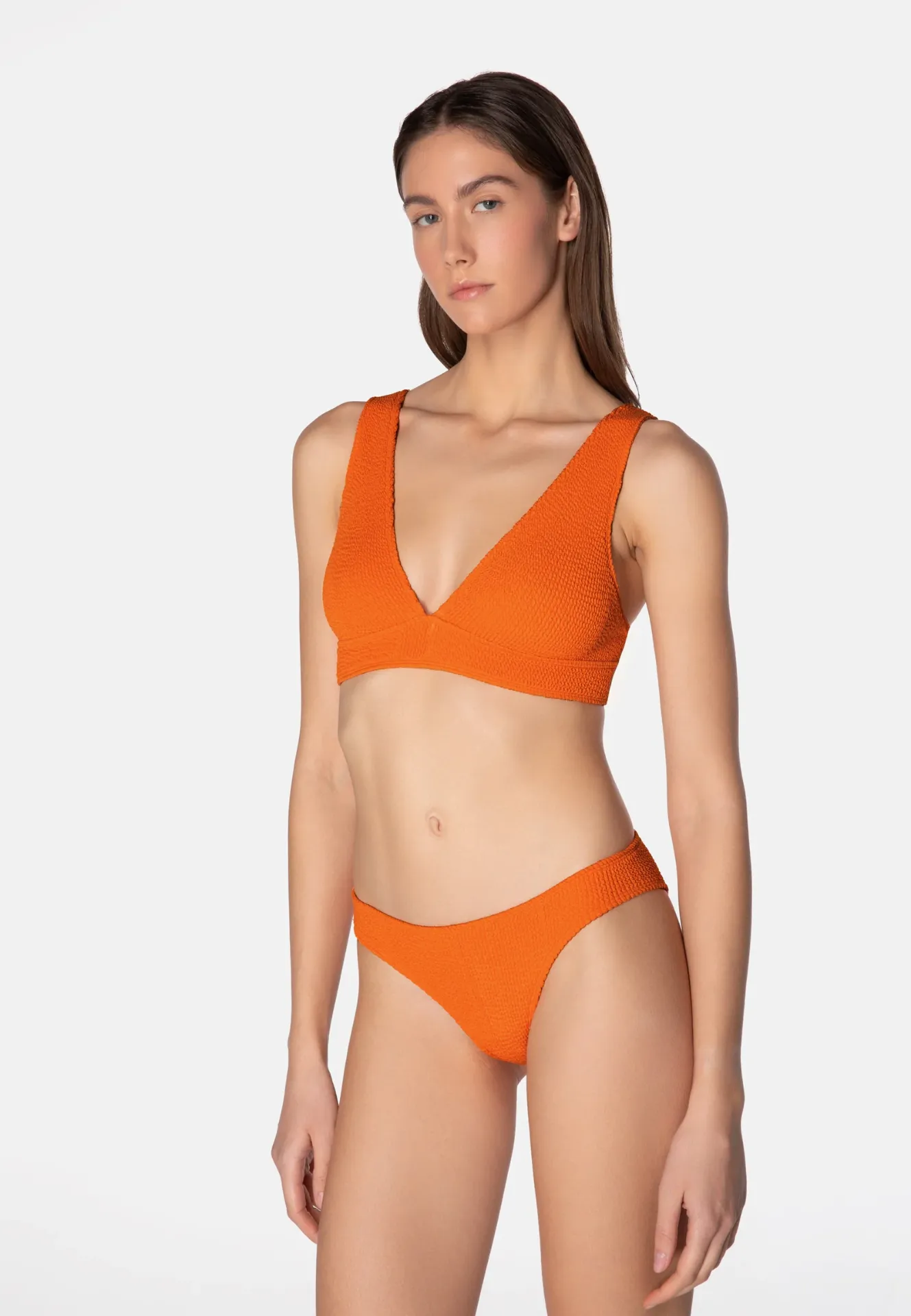 [SWIMWEAR BIKINI AQUA ORANGE SWSP07] Aqua Bikini Orange