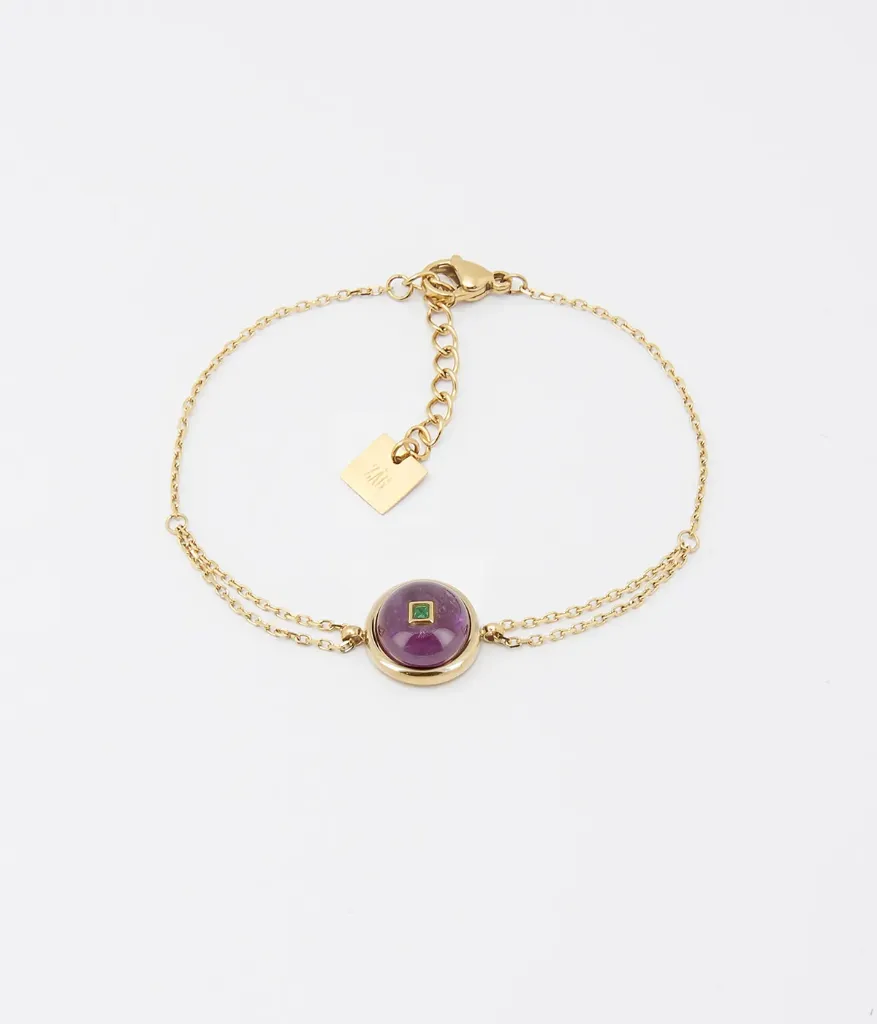 Adrienne  Bracelet Purple