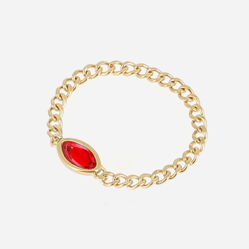 [SRT25456-01RED-54] Célie Ring 54