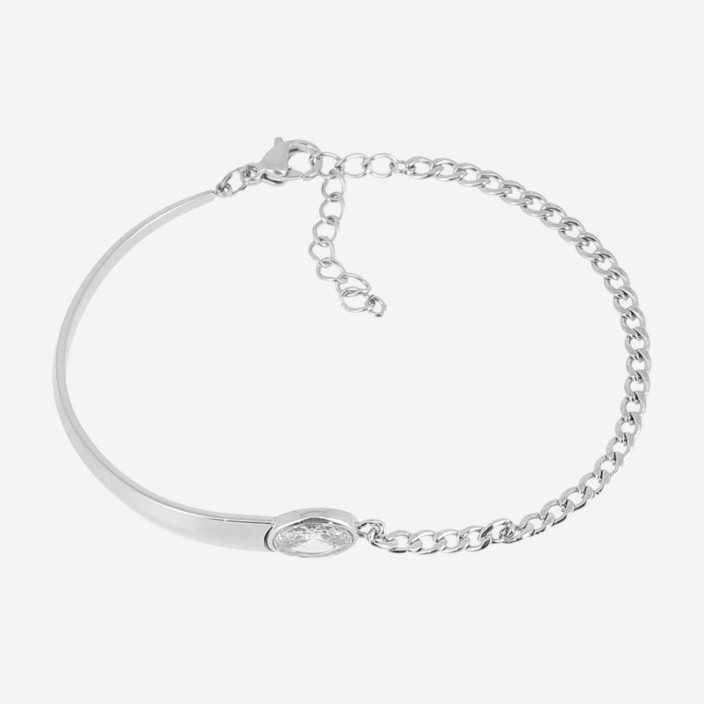 [SBJ26724-00WHT] Lunara Bangle