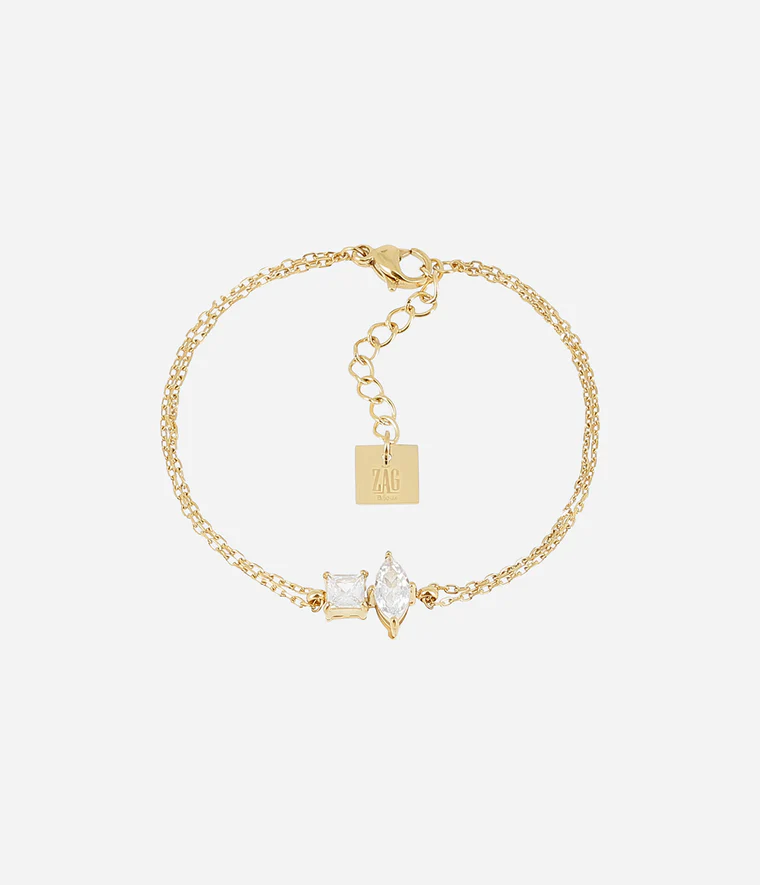 [SBS26501-01WHT]  Ginevra Bracelet