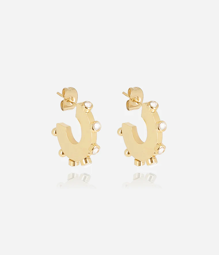 [SEC26918-01WHT] Eudora Earrings
