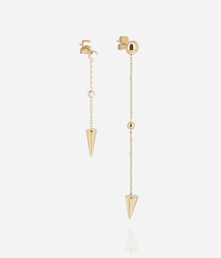 [SEL26909-01WHT] Moka Earrings