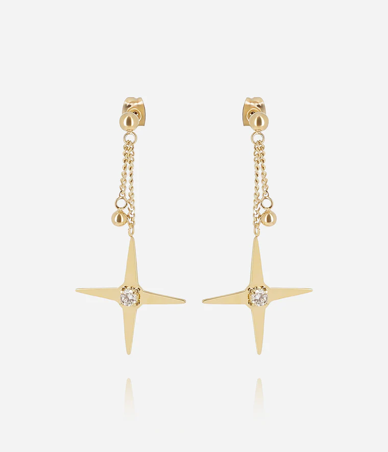 [SEM26875-01WHT] Ewald Earrings