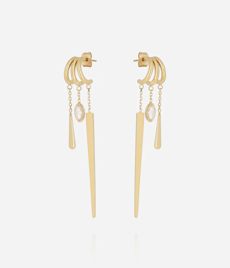 [SEM26743-01WHT] Kaëlle Earrings