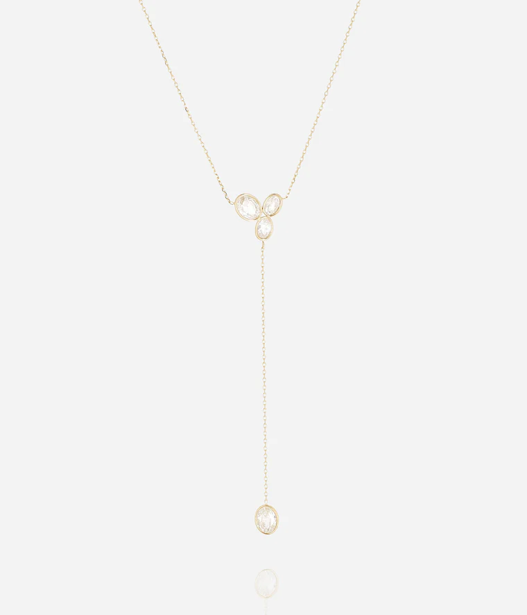 [SNM26872-01WHT] Galane Necklace