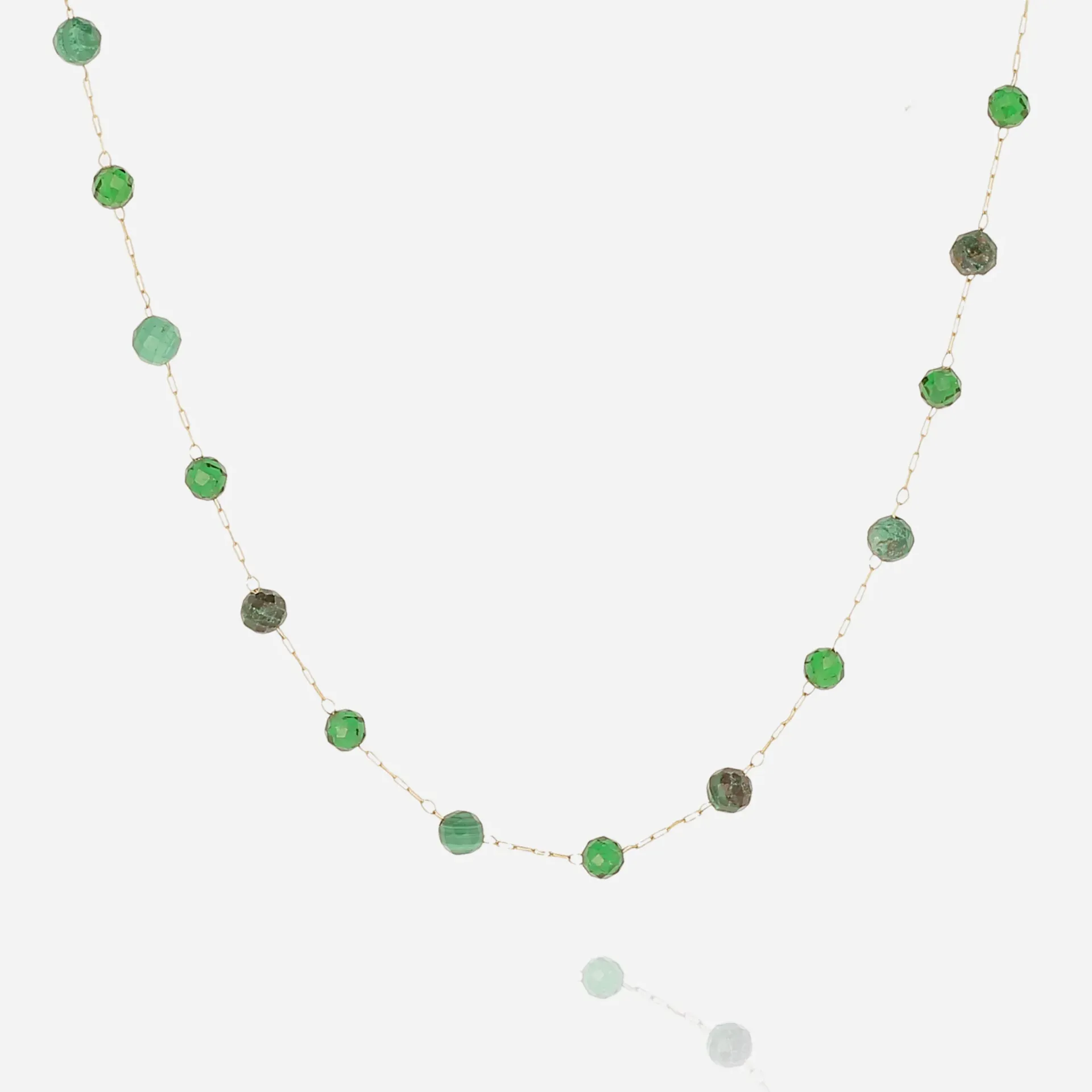 Crystal Touch Beaded Green