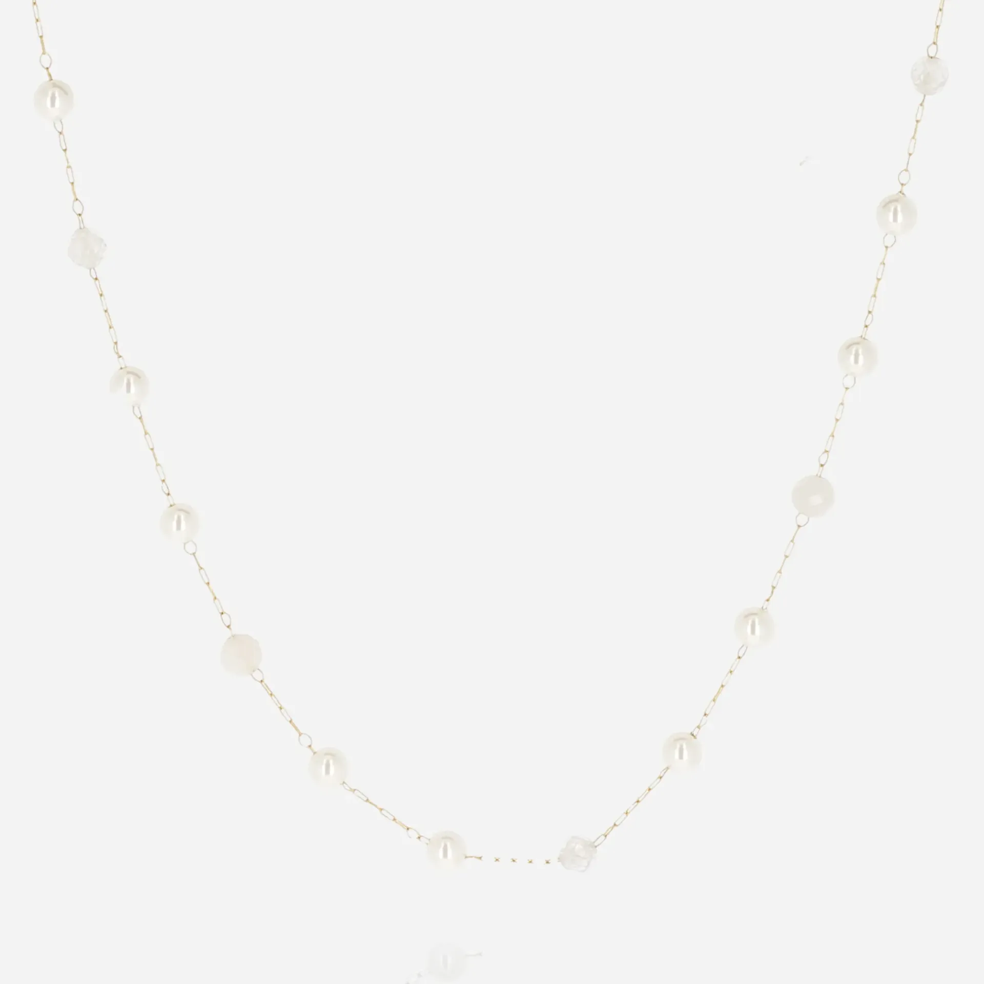 Crystal Touch Beaded White