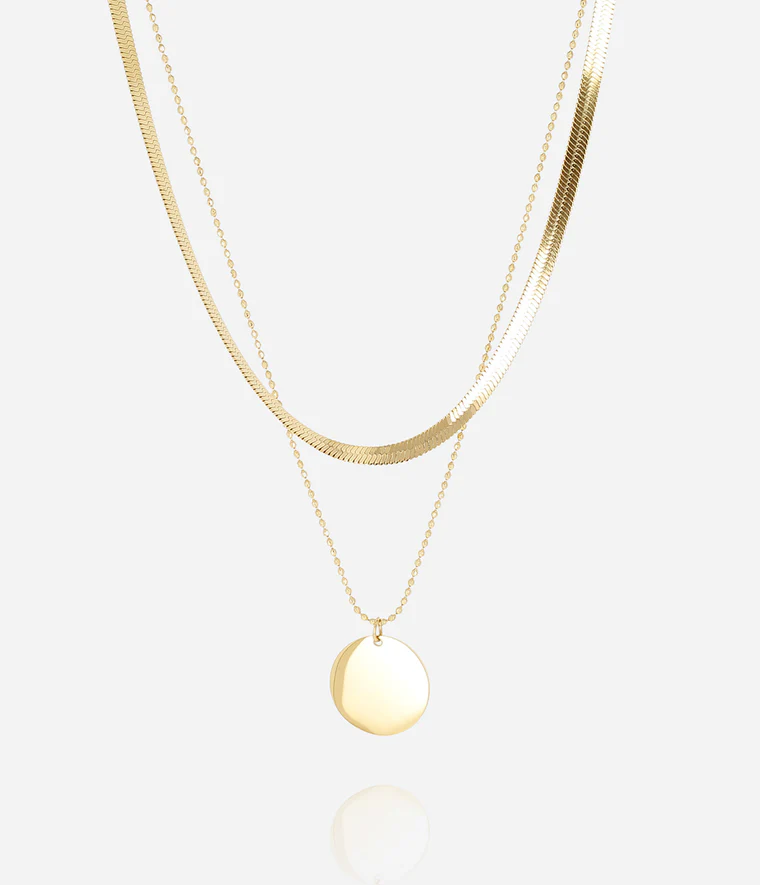 [SNX26716-01UNI] Zéphira Necklace 