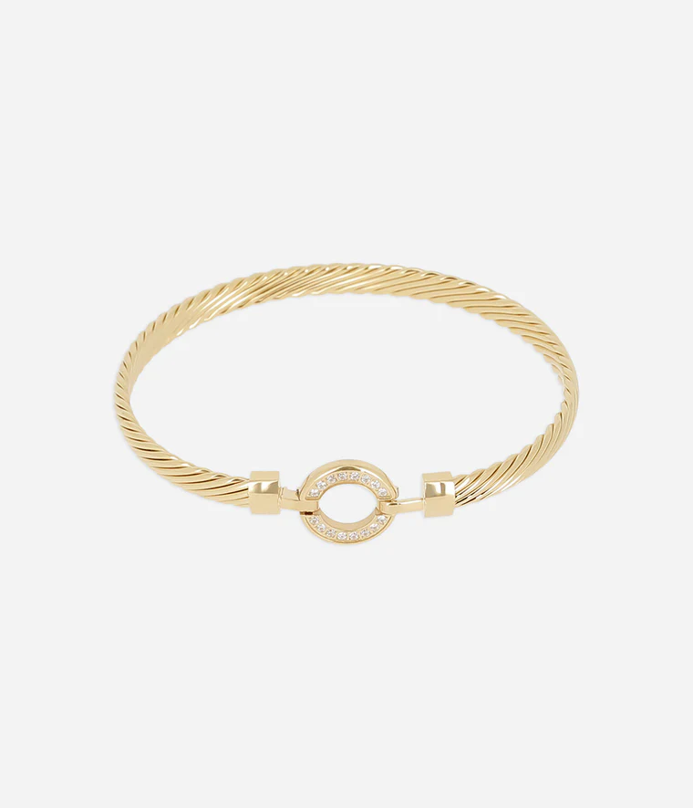 [SBJ26767-01WHT] Invalis Bangle