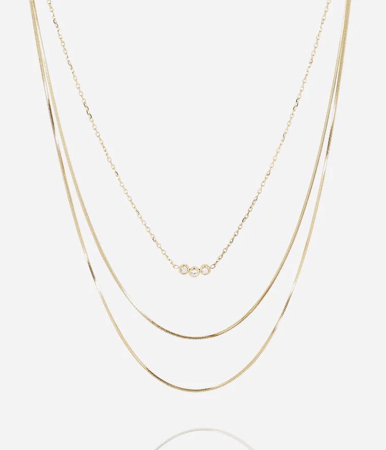 [SNX26873-01WHT] Bankina Necklace