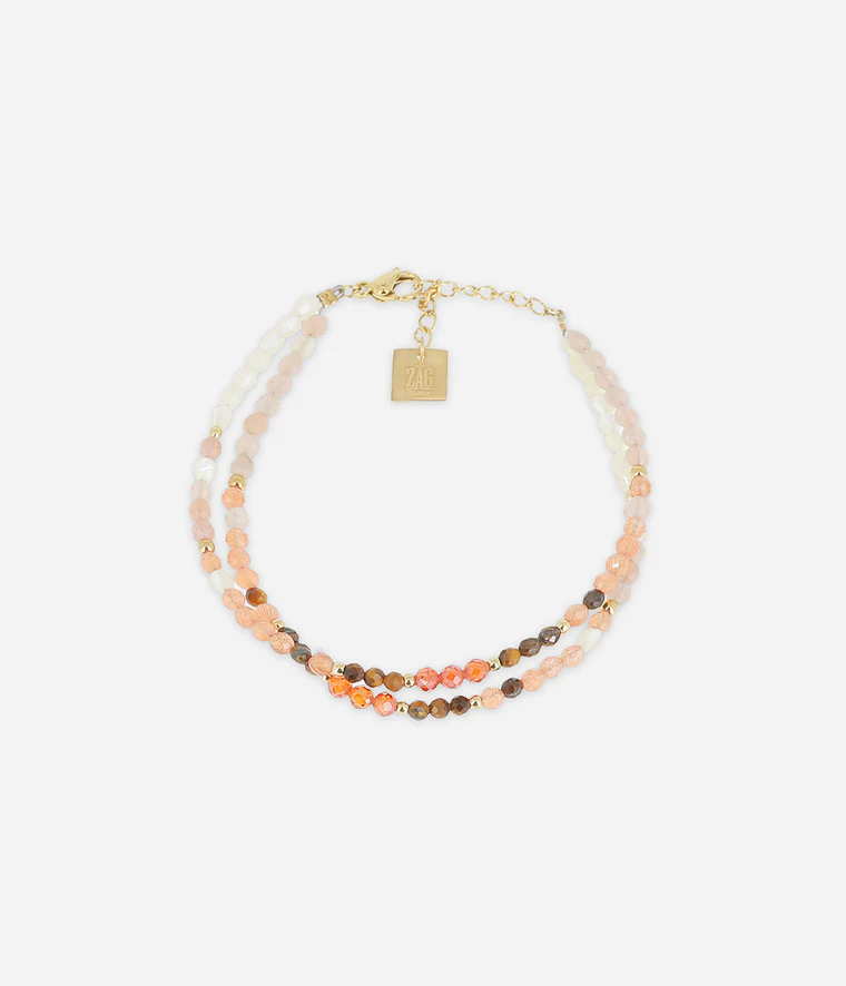 [SBX20222-01NUD] Tutti-Frutti Bracelet Nude