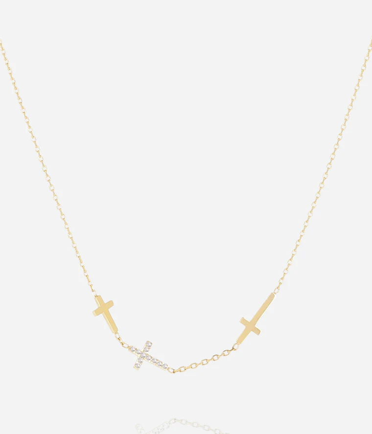 [SNS26776-01WHT] Alvida Necklace