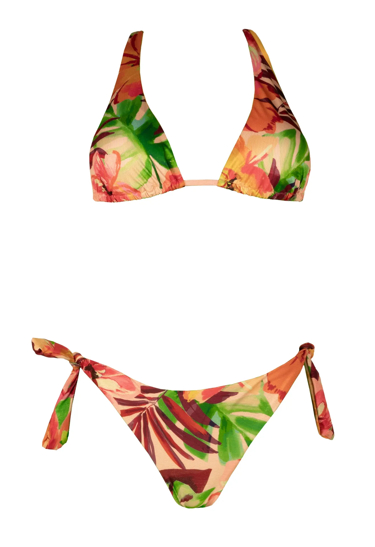 Art. NINFEA BR212-Costume da Bagno mod. Triangolo Alto-S (XS)