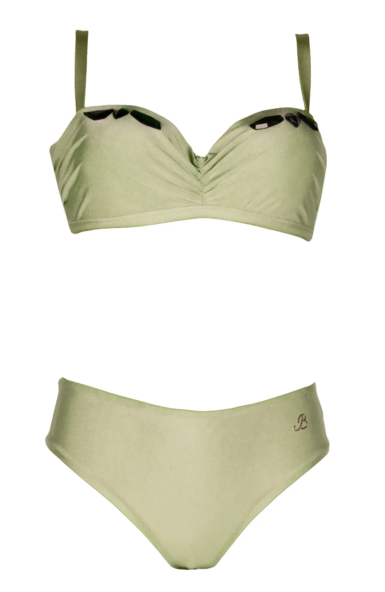 Art. BS82 Costume da Bagno mod. Fascia Colore 02 (XS)