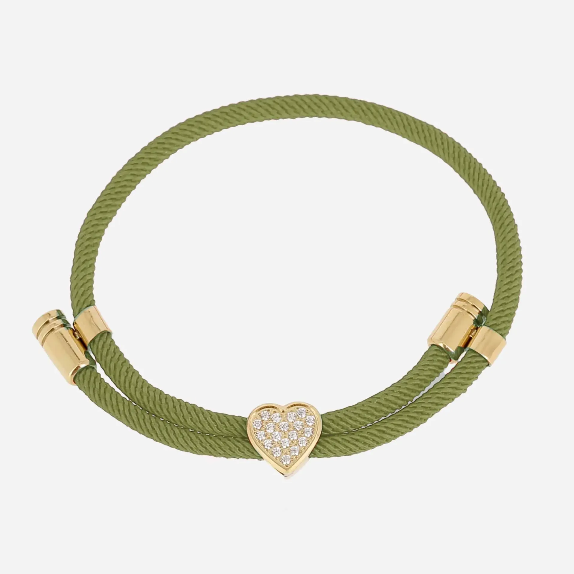 Alata Bracelet Dark green/Olive