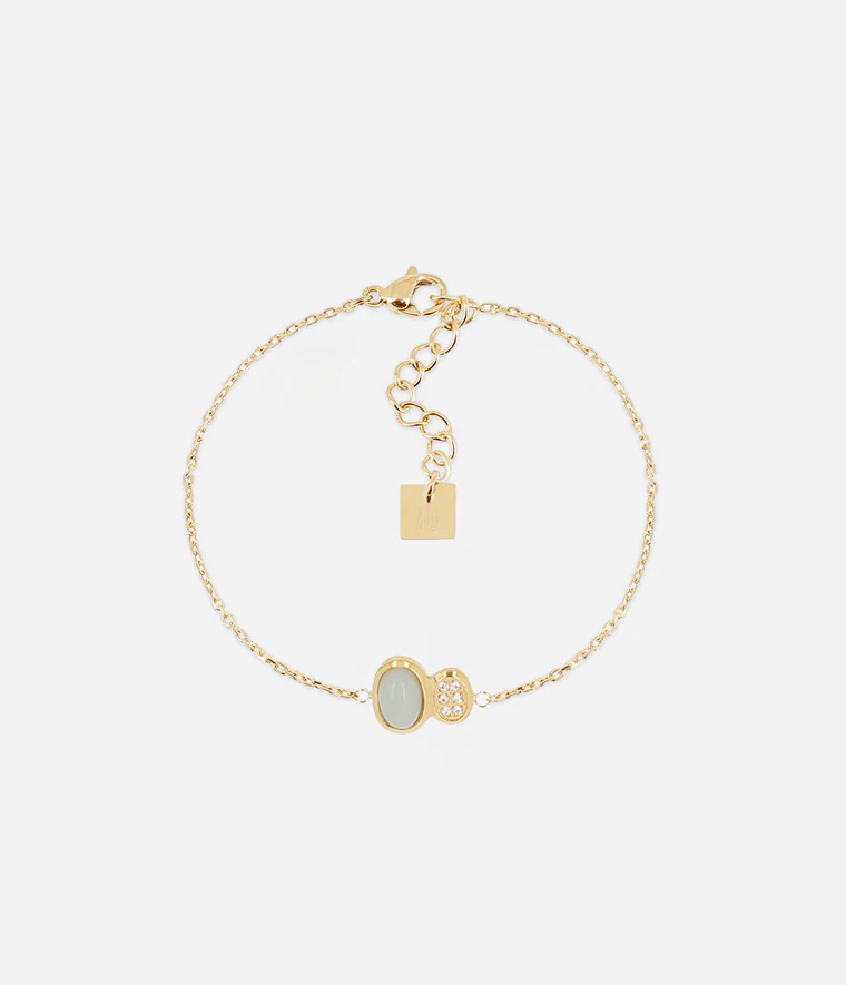 [SBS27761-01AQU] Nicolosi Bracelet Aqua Blue