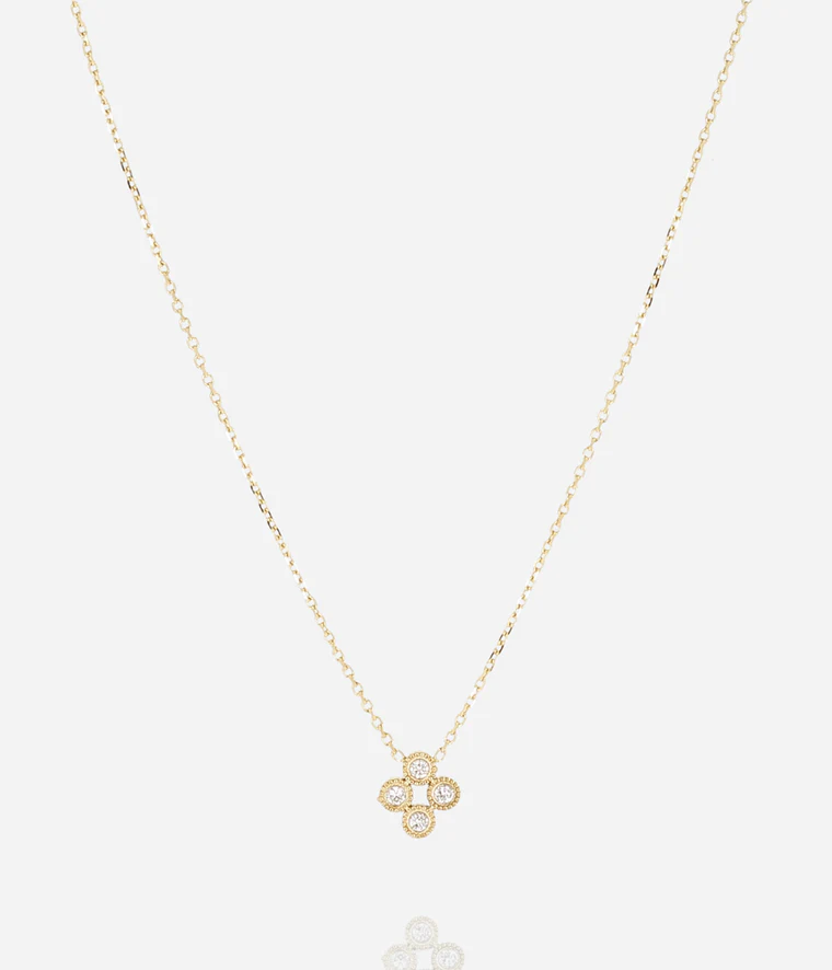 [SNS27642-01WHT] Candela Necklace