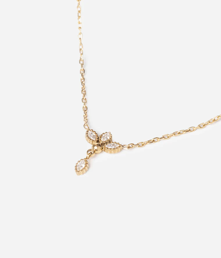 [SNS27680-01WHT] Erchie Necklace