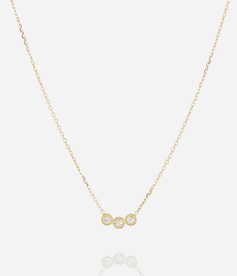 [SNS27692-01WHT] Taormine Necklace