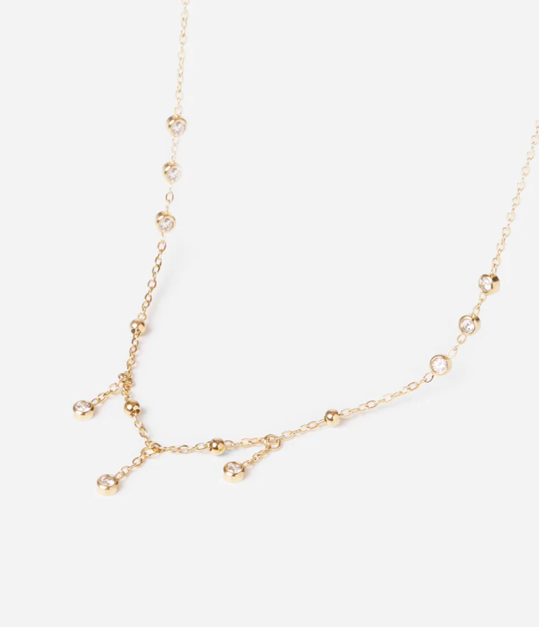 [SNS27755-01WHT] Raddusa Necklace