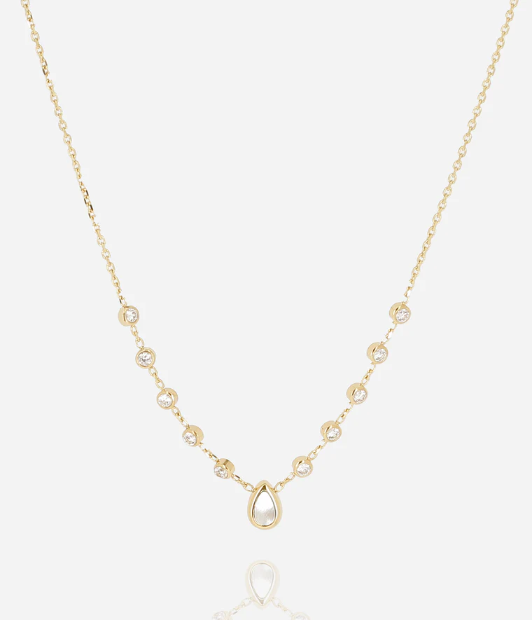 Adrano Necklace  White