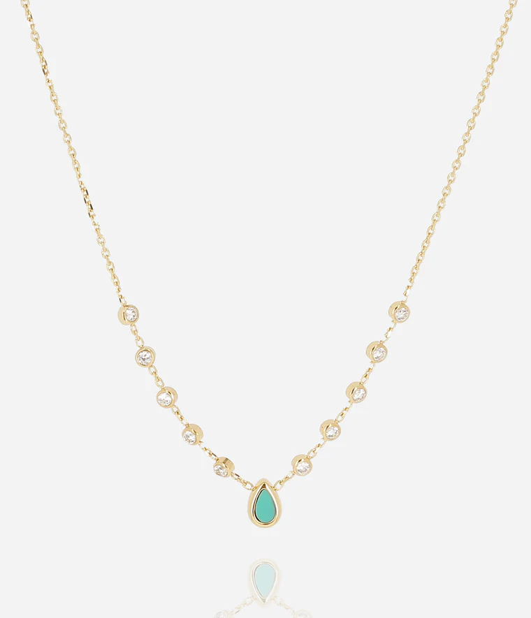 Adrano Necklace Turquoise