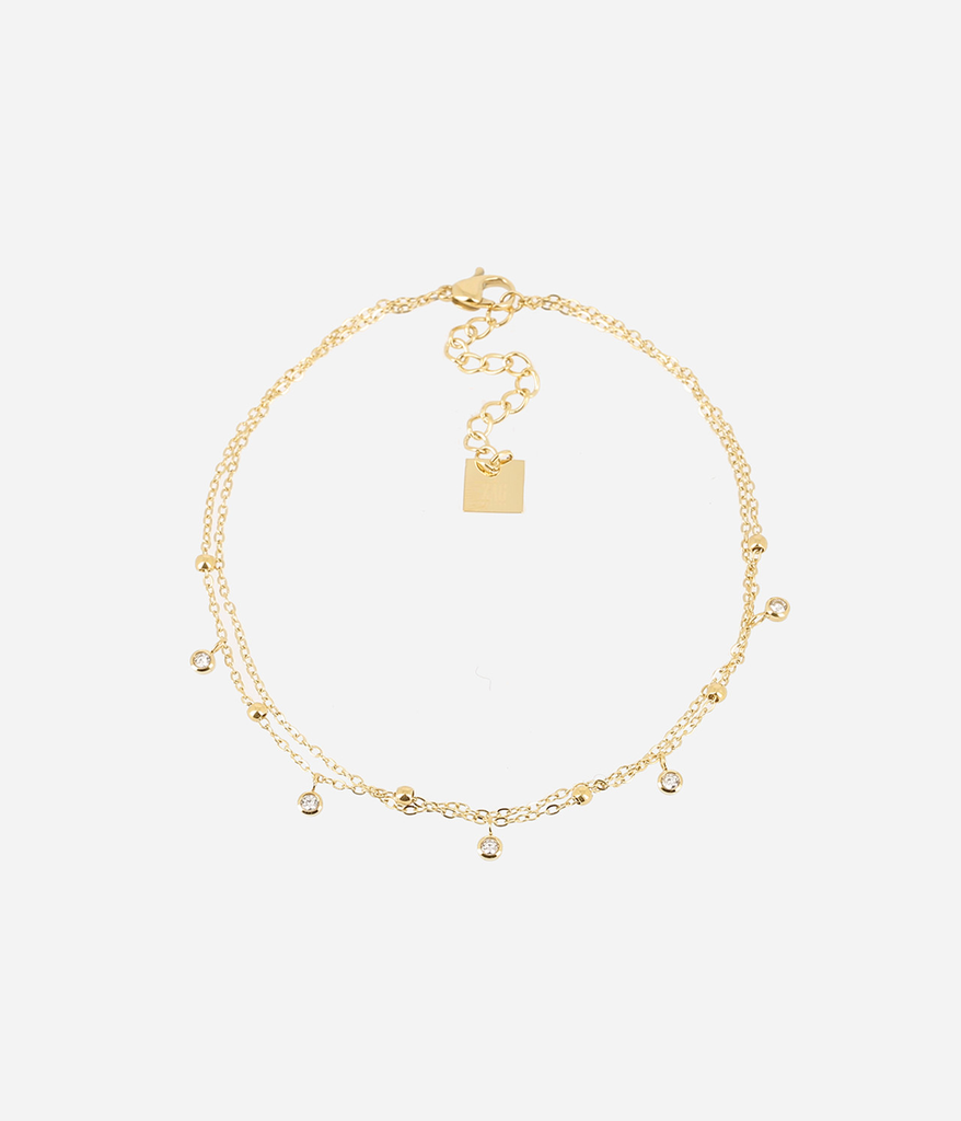 [SAX19736-01WHT] Virtuose Anklet