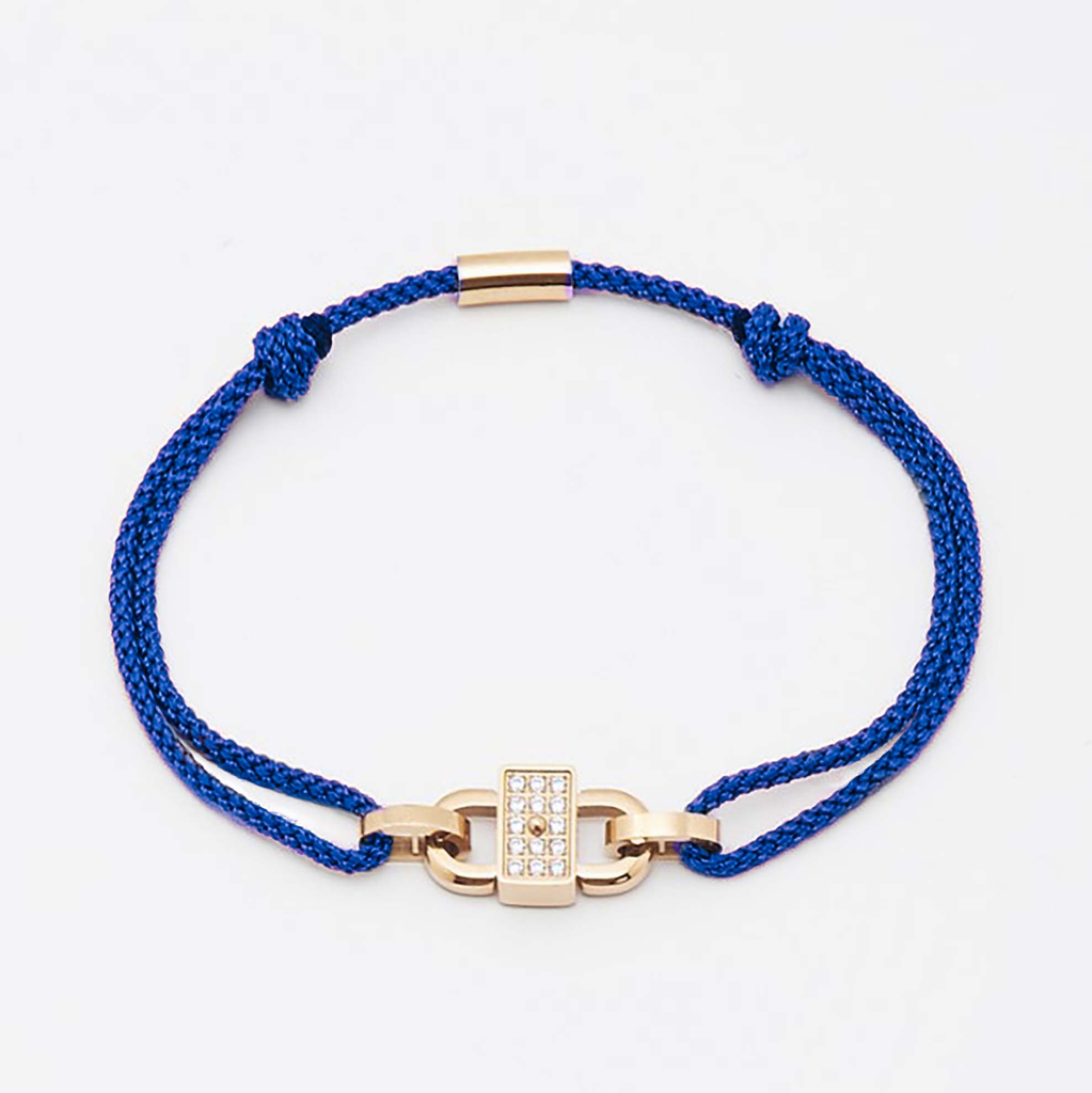 Cord Bracelet Dark Blue