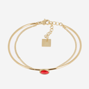 Ricci Bangle Bracelet Red