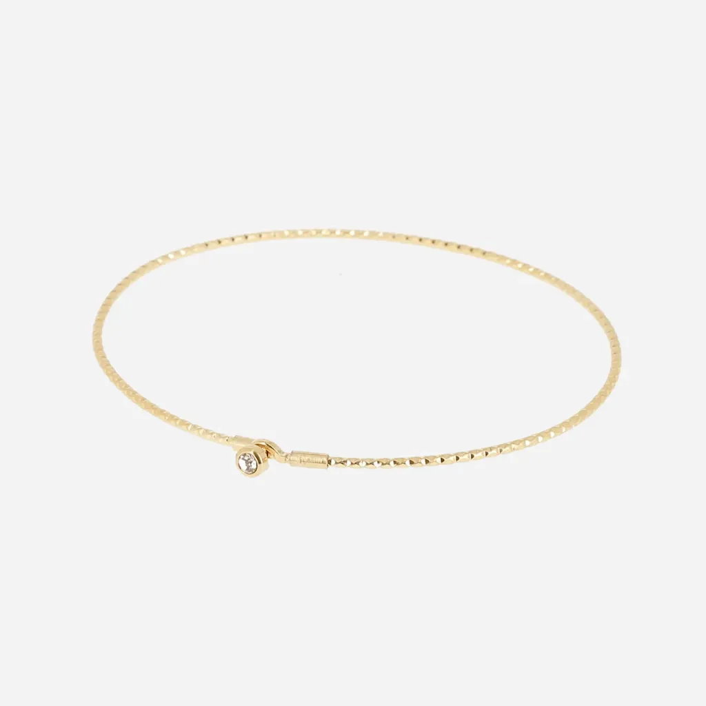 [SBJ26008-01WHT] Agathe Bangle