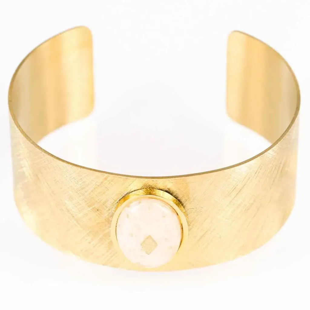 Lyliane Bangle White
