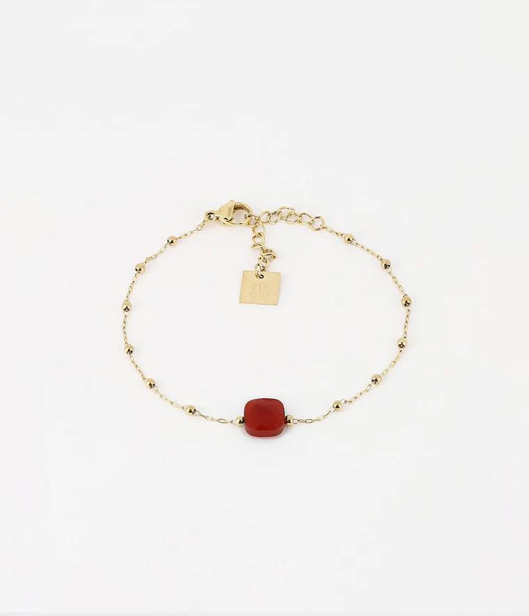 [SBS15220-01RED] Pablo Bracelet Red
