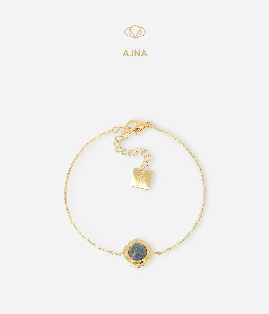 Manipura Bracelet Blue Lapis Lazuli