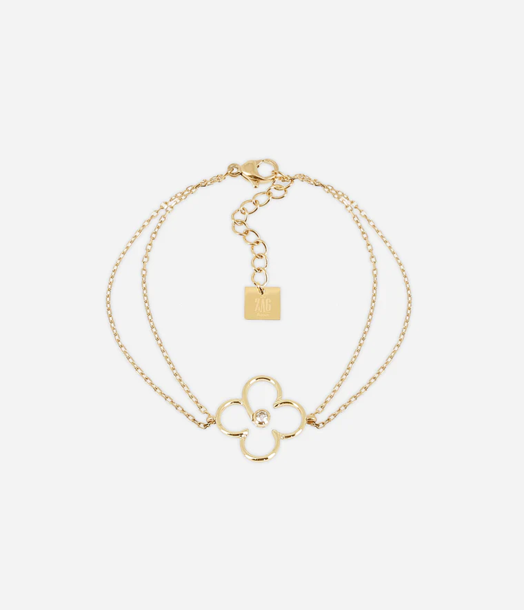 [SBS25381-01WHT] Bracelet Emilia