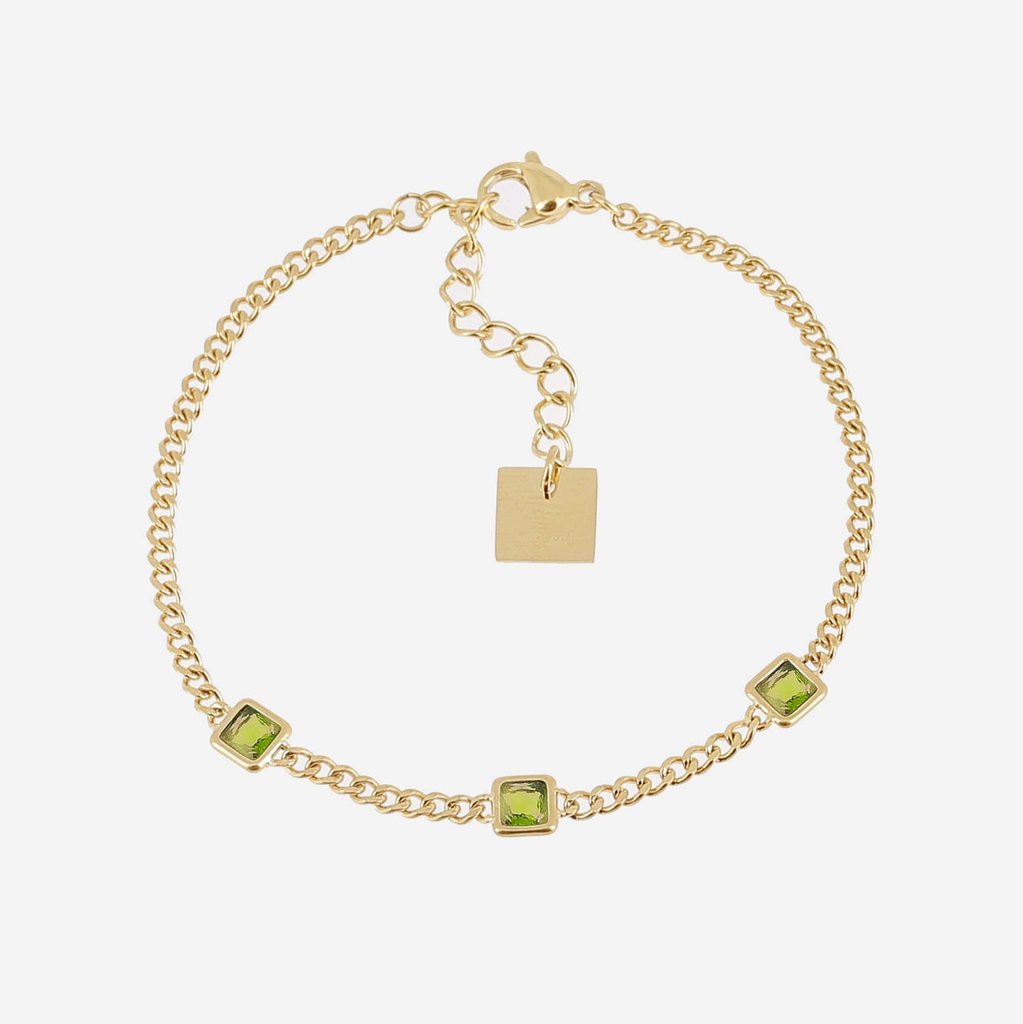Estelle Bracelet Olive Green