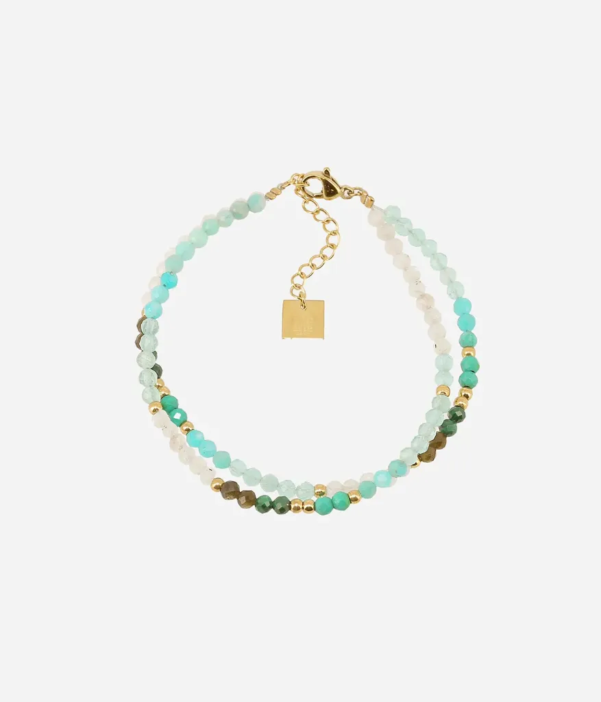 [SBX20222-01BLU] Tutti-Frutti Bracelet Blue